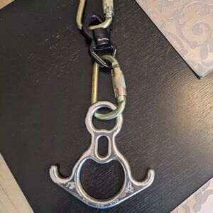 EUC Aerial Silk Hardware Kit-(2 Carabiners/1 Aerial Swivel/1 Rescue 8)
